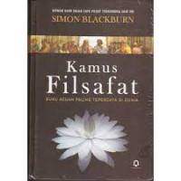 Image of Kamus Filsafat: Buku Acuan Paling Terpercaya Di Dunia