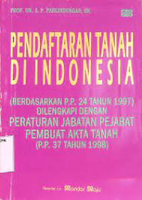 Image of Pendaftaran Tanah di Indonesia