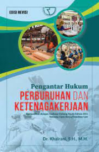 Image of Pengantar Hukum Perburuhan Dan Ketenagakerjaan